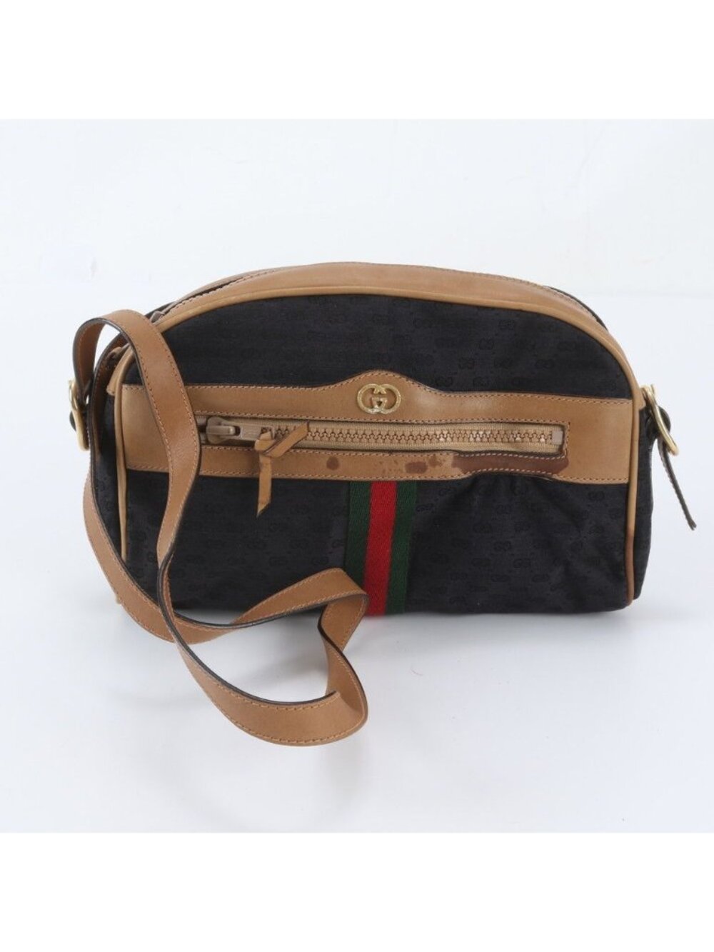 Gucci Micro GG 67 01 Leather Shoulder Bag